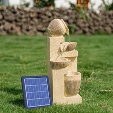 Solar Powered Outdoor Fountain