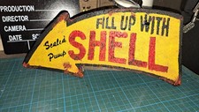 VINTAGE STYLE SHELL OIL SIGN