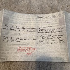 1901 London Vellum Lease