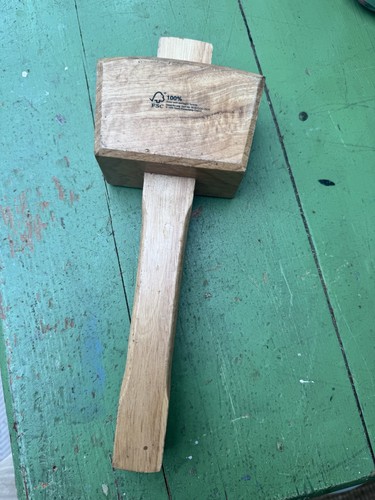 Wooden mallet hammer - wooden,