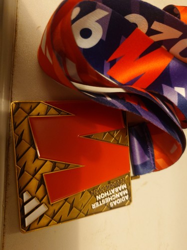 Manchester marathon finisher - manchester,