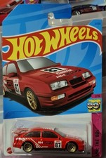 Hot Wheels 2023 HW THE 80s #2 '87 Ford Sierra COSWORTH Red RS500 BTCC DTM #11