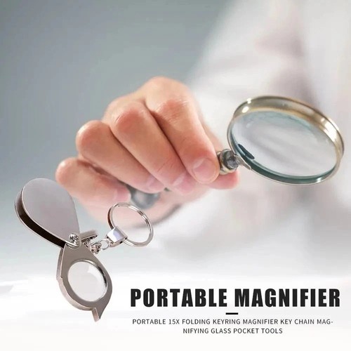 15x mini folding keychain - 15x,