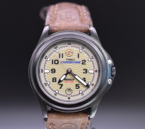 Timex expedition indiglo metal - timex,