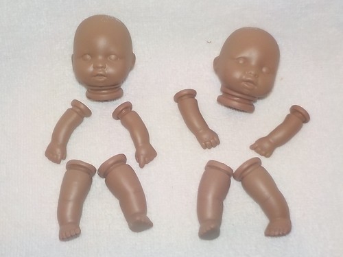 Black porcelain baby - black,