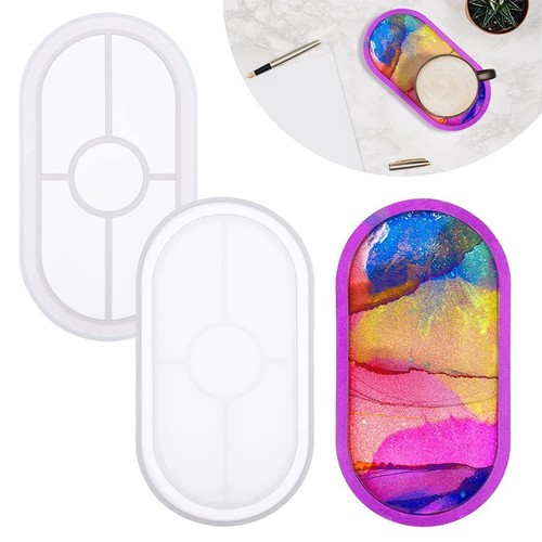 Silicone resin tray - tray, oval