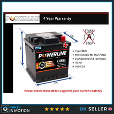 Battery fits MICROCAR M.GO MC