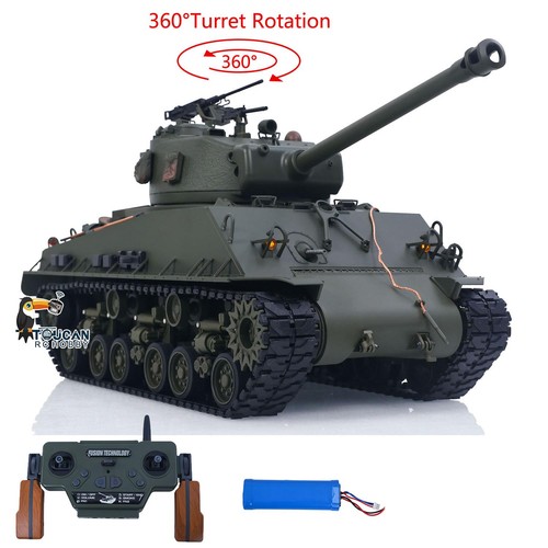 Tank sherman m4a3 - rc,