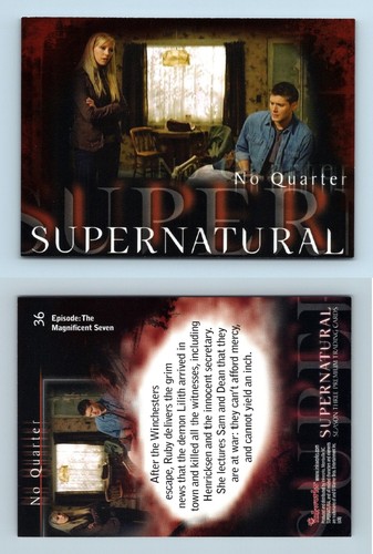 Quarter 36 supernatural - quarter,