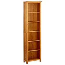 Rustic Wooden Bookcase Solid