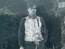 WW2 German Luftwaffe Pilot Life Jacket Hay Bunker Battle Of Britain Era Photo