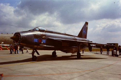 Aircraft slide raf - raf, bac/ee