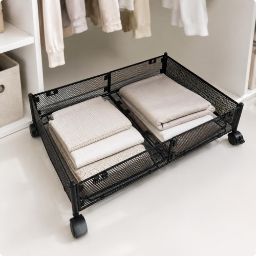 Under bed storage - storage, with