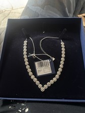 Swavoski Angelic Square Necklace Pendant