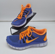 Nike Free 5.0 Trainers Kids/Women’s Size 4.5 Purple Orange Running 580591-580