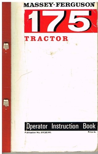Massey ferguson 175 - ferguson, tractor