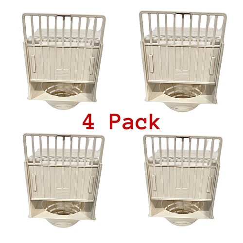 Plastic canary nest pans - plastic,
