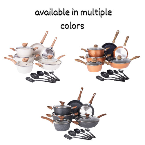 Piece non stick kitchen - 15-piece, non-stick