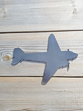 Metal Dakota Douglas C47 Skytrain Silhouette Indoor Outdoor RAF