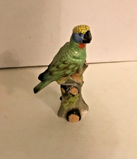 Meissen Parrot Figurine -Green