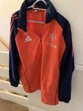 Manchester United Club Issued Tiro 24 Training Jacket Size XL Adidas