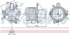 INTERIOR BLOWER FITS: CITROËN