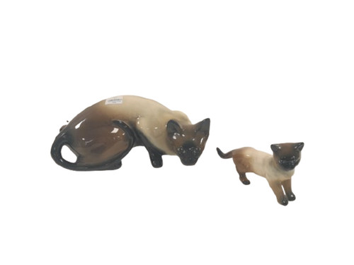 Vintage style ceramic - vintage, siamese