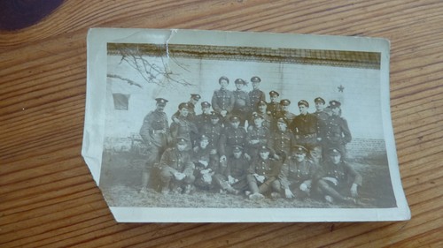 Ww1 original damaged photo 4th - ww1,