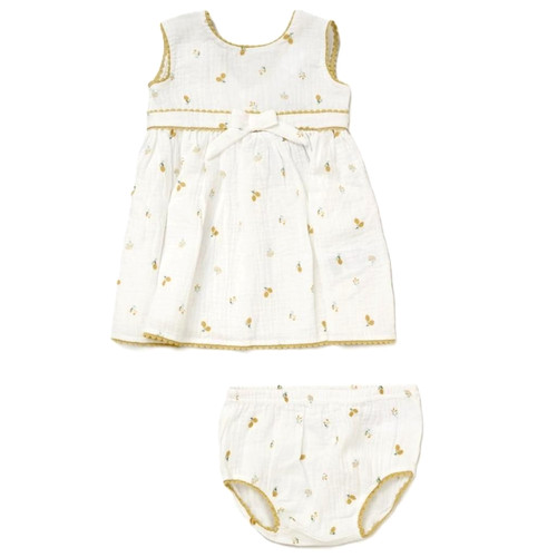 Baby girls lemon summer dress - girls,