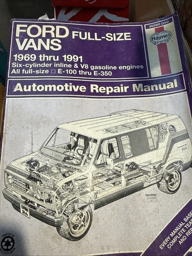 Ford full size vans 1969 - full-size, 1969-1991
