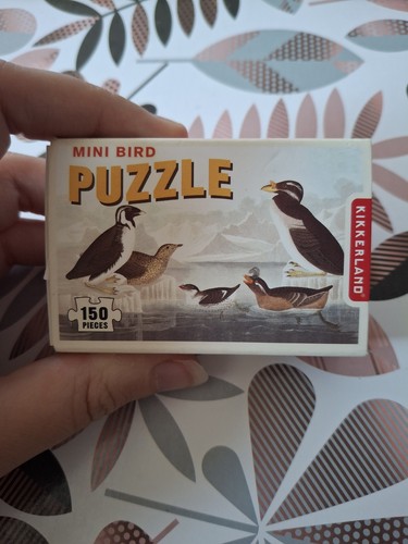 Kikkerland mini bird puzzle - puzzle, |