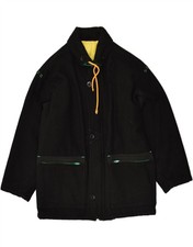 CARRERA Boys Overcoat 13-14 Years Black Wool BD66