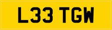 L33 TGW TIDY OLD PRIVATE REG