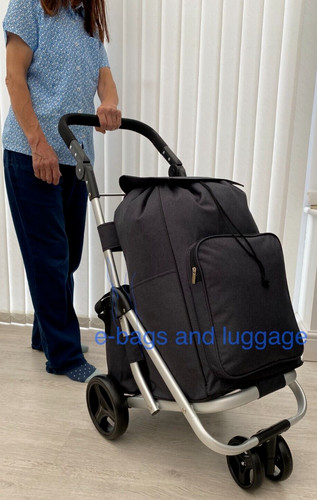 Large wheel shopping trolley - 4,