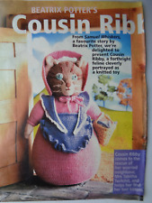 Beatrix Potter's Cousin Ribbie vintage knitting pattern by Alan Dart