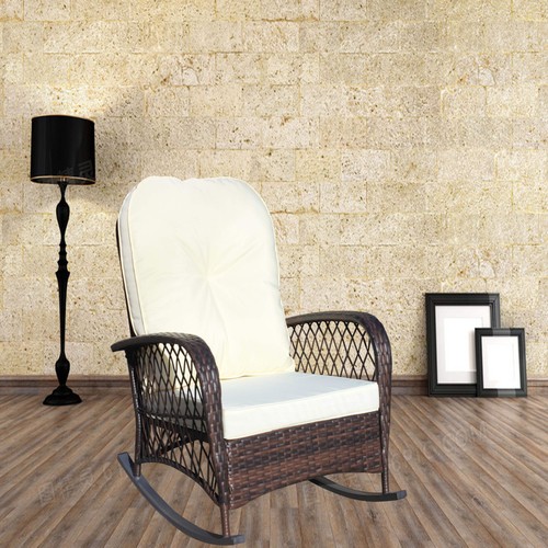 Outdoor wicker rocking - outdoor,