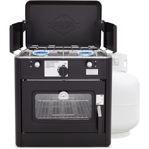 Portable gas camping oven - gas,