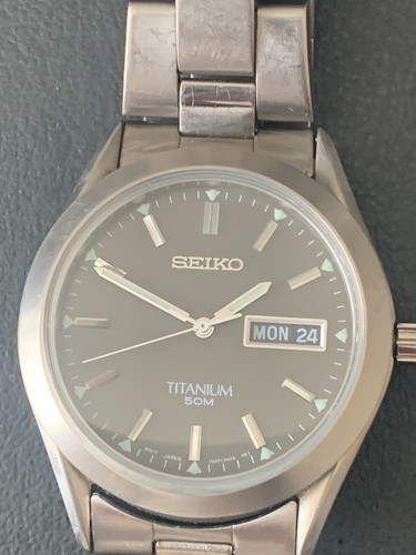Vintage seiko titanium watch - vintage,