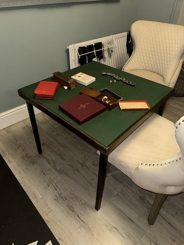 Vintage folding games - vintage, table