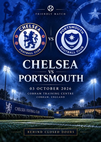 Chelsea portsmouth england 3 - v,
