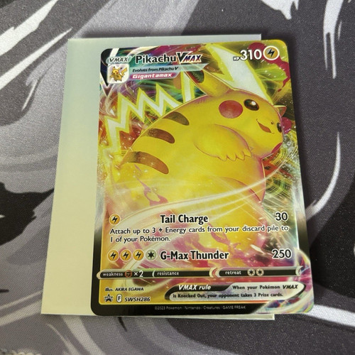 Pokémon pikachu vmax swsh286 - pikachu,