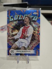 2023-24 Topps Chrome Zlatan Ibrahimovic Golazo Blue /75
