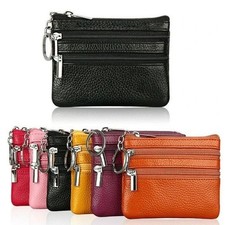 Women Key Ring Leather Mini