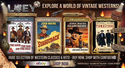 Western films dvd - films, selection