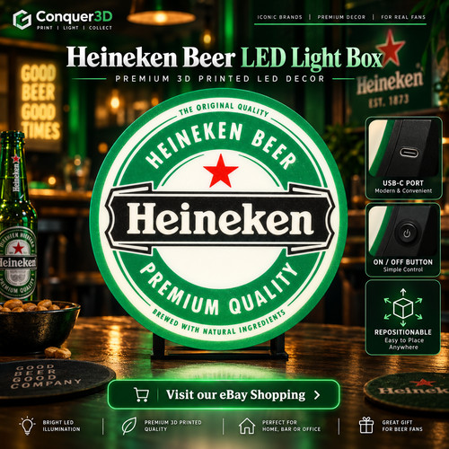 Heineken beer led - heineken,