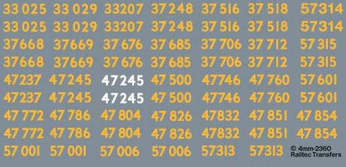 Railtec 4mm 2360 - 4mm-2360, coast
