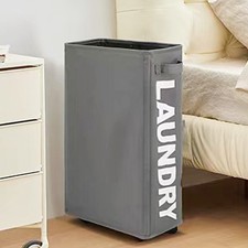 45L Laundry Basket Rolling
