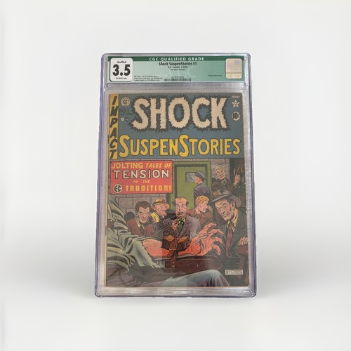 Shock suspenstories cgc 3 5 - cgc, 3.5