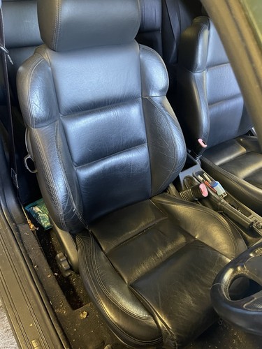 Fiat coupe leather seats - leather,