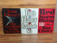 Tom Clancy Lot of 3 Hardback